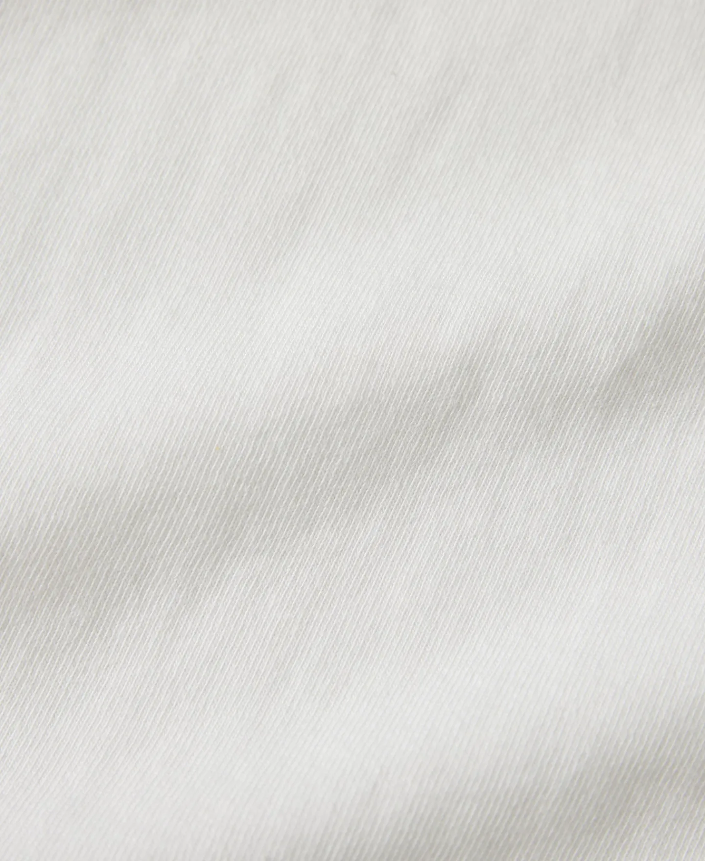 New 10.5 oz Cotton Loopwheel Tubular Long Sleeve T-Shirt - White Long Sleeve T-Shirts | T-shirts