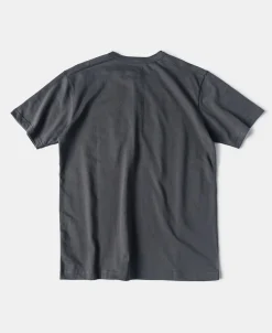 Fashion 10.6 oz Cotton Short Sleeve Henley T-Shirt - Dark Gray Henleys | Short Sleeve T-Shirts