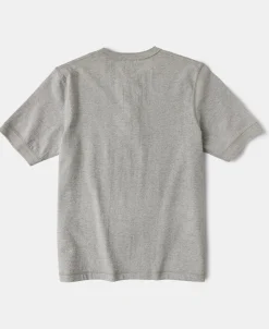 Online 9.3 oz Cotton Tubular Henley T-Shirt - Gray Henleys | Short Sleeve T-Shirts