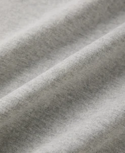 Online 9.3 oz Cotton Tubular Henley T-Shirt - Gray Henleys | Short Sleeve T-Shirts