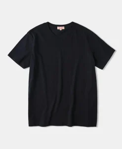 Hot 7.2 oz Cotton V-Neck Tubular T-Shirt - Black Short Sleeve T-Shirts | T-shirts