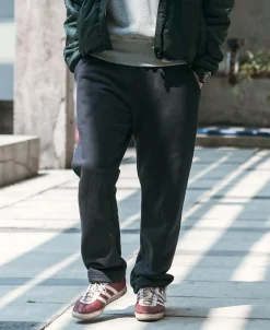 Outlet 17.6 oz Heavyweight Terry Sweatpants - Black Pants&trousers