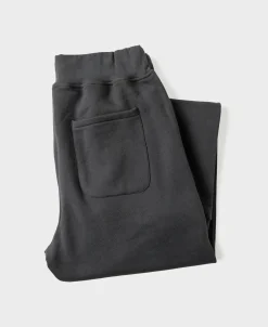 Outlet 17.6 oz Heavyweight Terry Sweatpants - Black Pants&trousers