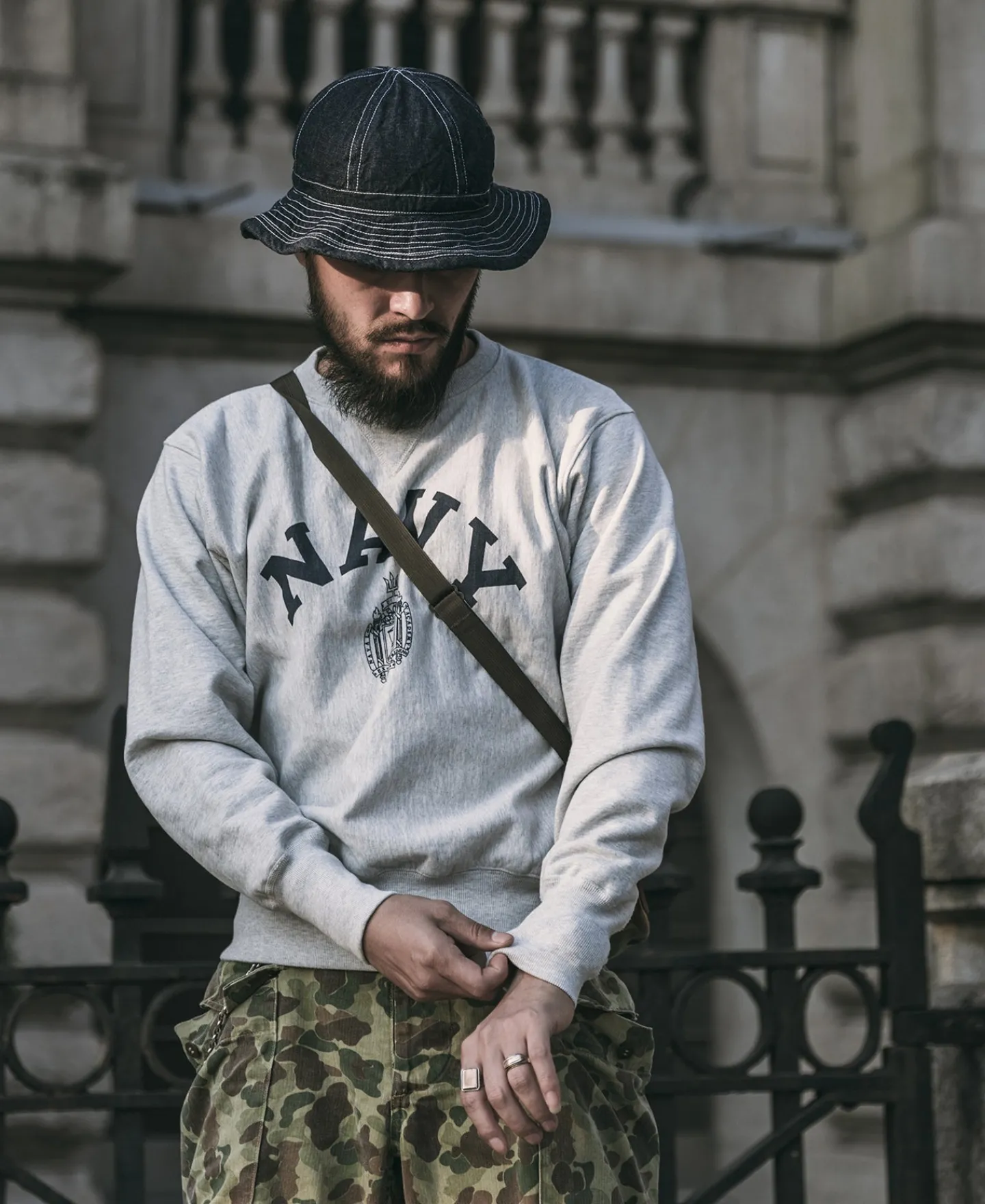Hot 20 oz Naval Academy Reverse Weave Sweatshirt Sweatshirts&hoodies