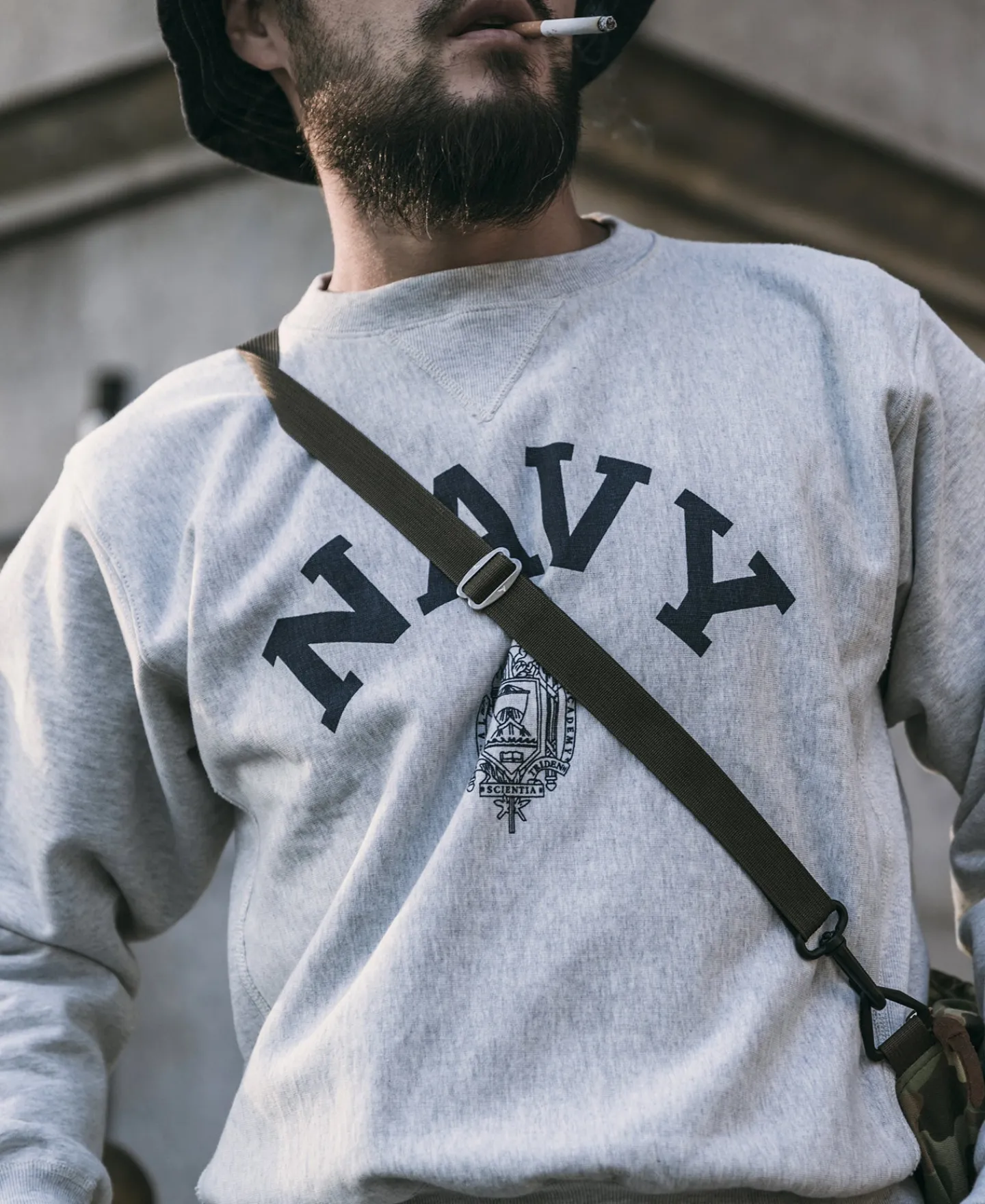 Hot 20 oz Naval Academy Reverse Weave Sweatshirt Sweatshirts&hoodies