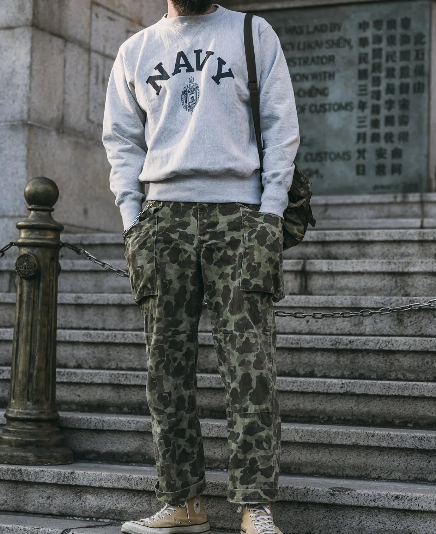 Hot 20 oz Naval Academy Reverse Weave Sweatshirt Sweatshirts&hoodies