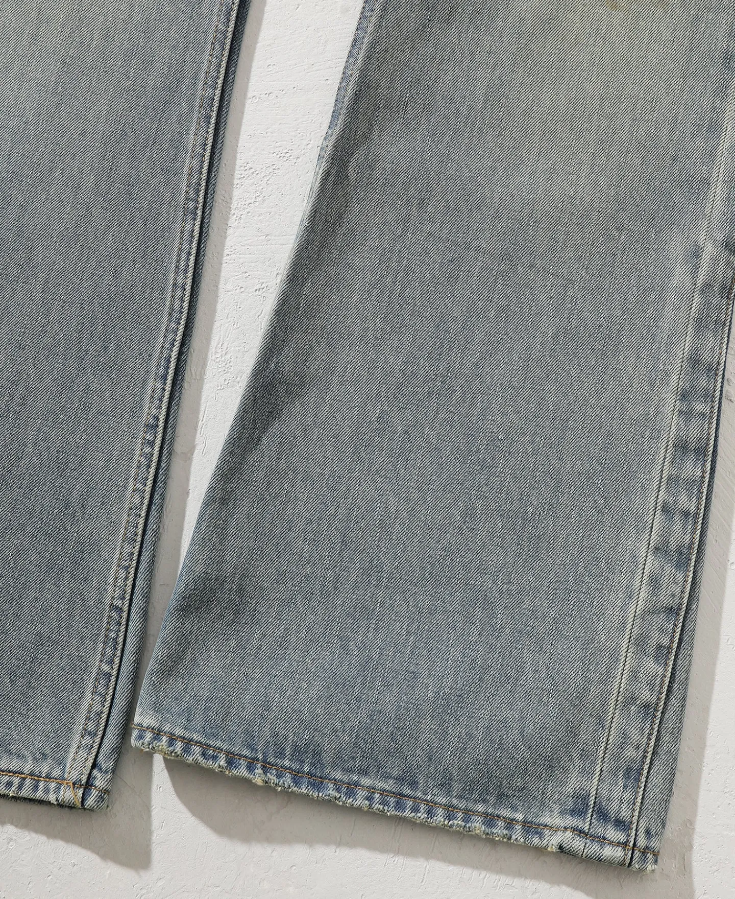 Online 14 oz Repaired Selvedge Denim Flared Jeans Jeans | Denim