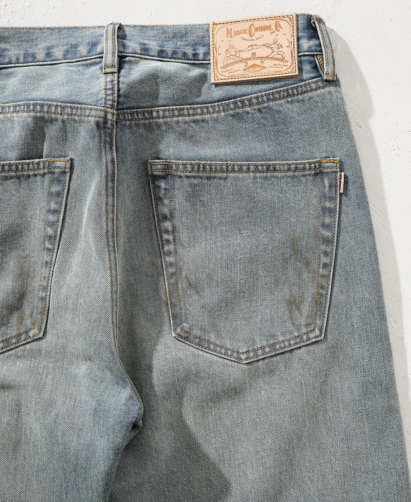 Online 14 oz Repaired Selvedge Denim Flared Jeans Jeans | Denim