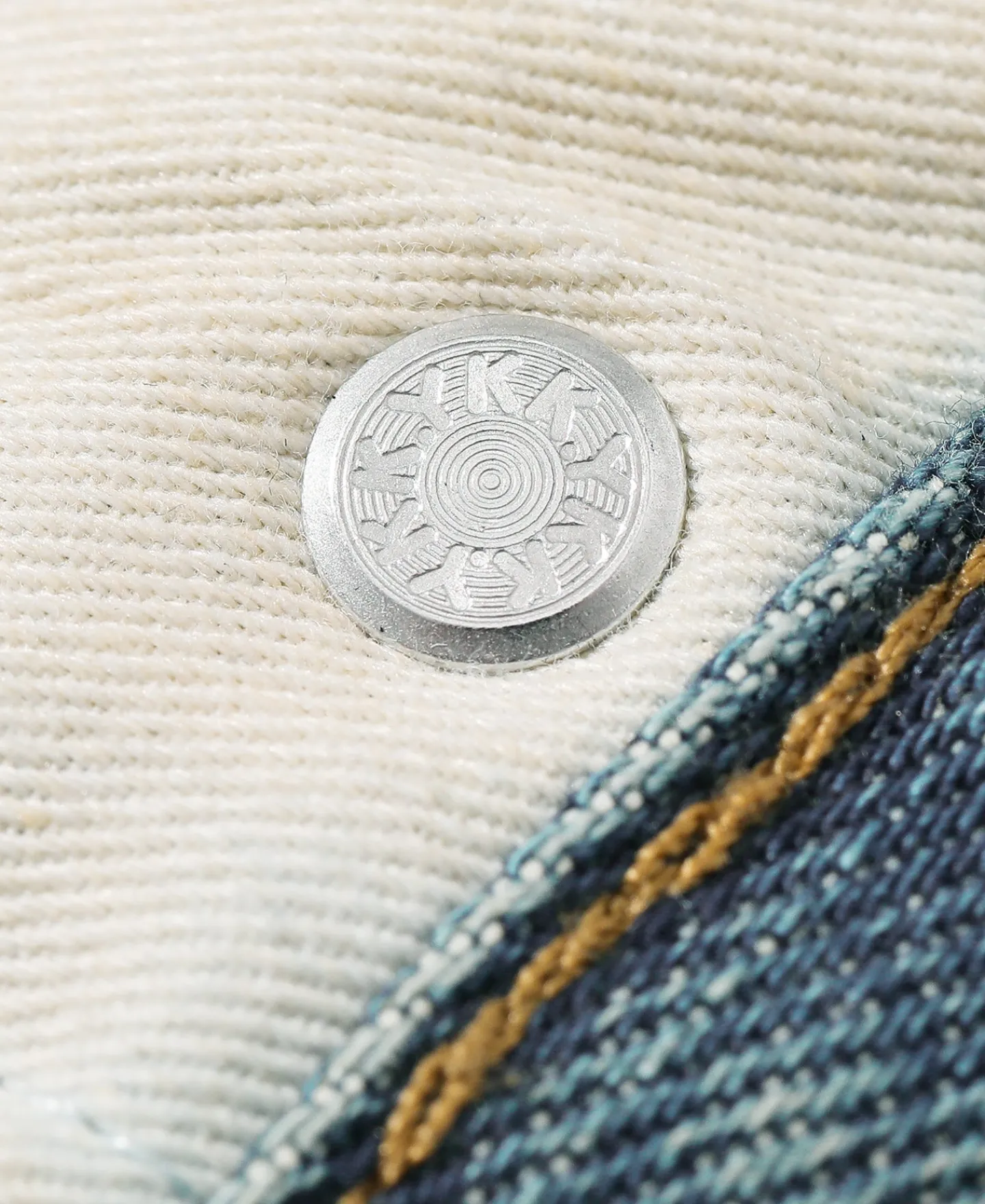 Online 14 oz Repaired Selvedge Denim Flared Jeans Jeans | Denim