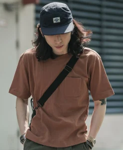 Fashion 7.5 oz Ripstop Cotton 5 Panel Cap - Navy Hats&caps