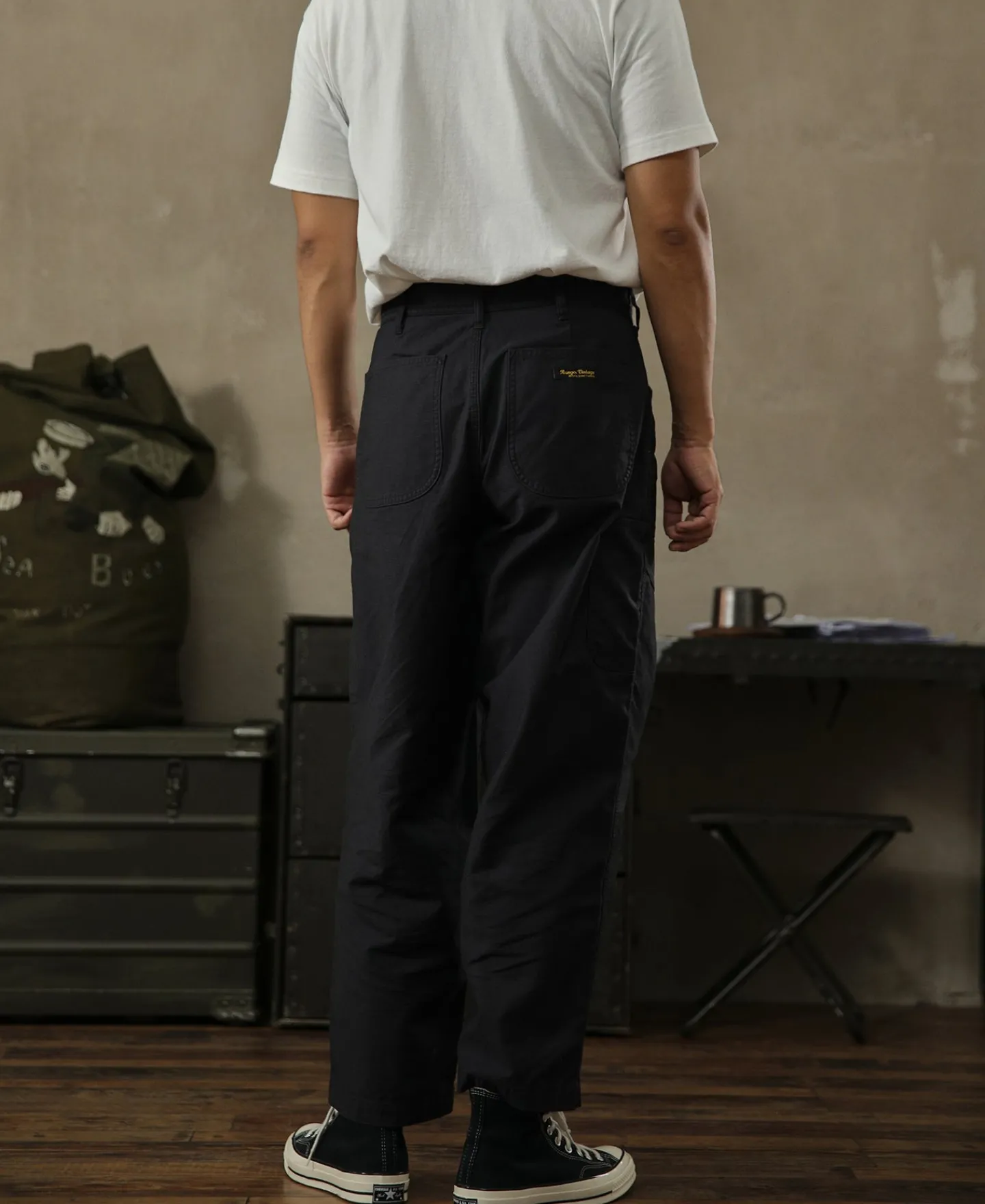 Sale 9.5 oz Sulphur-Dyed Taper Work Pants Pants&trousers