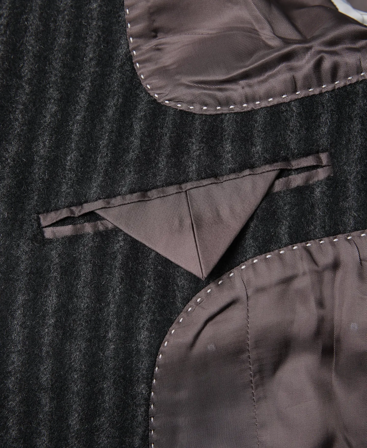 Sale Peak Lapel Double Breasted Tweed Suit Jacket Jackets&coats