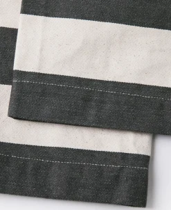 Discount Prison Stripe Shawl Collar Coverall Jacket Jackets&coats