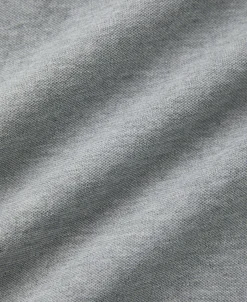 Sale Raglan Sleeve Cotton-Piqué Polo Shirt - Gray Polo Shirts | Short Sleeve T-Shirts