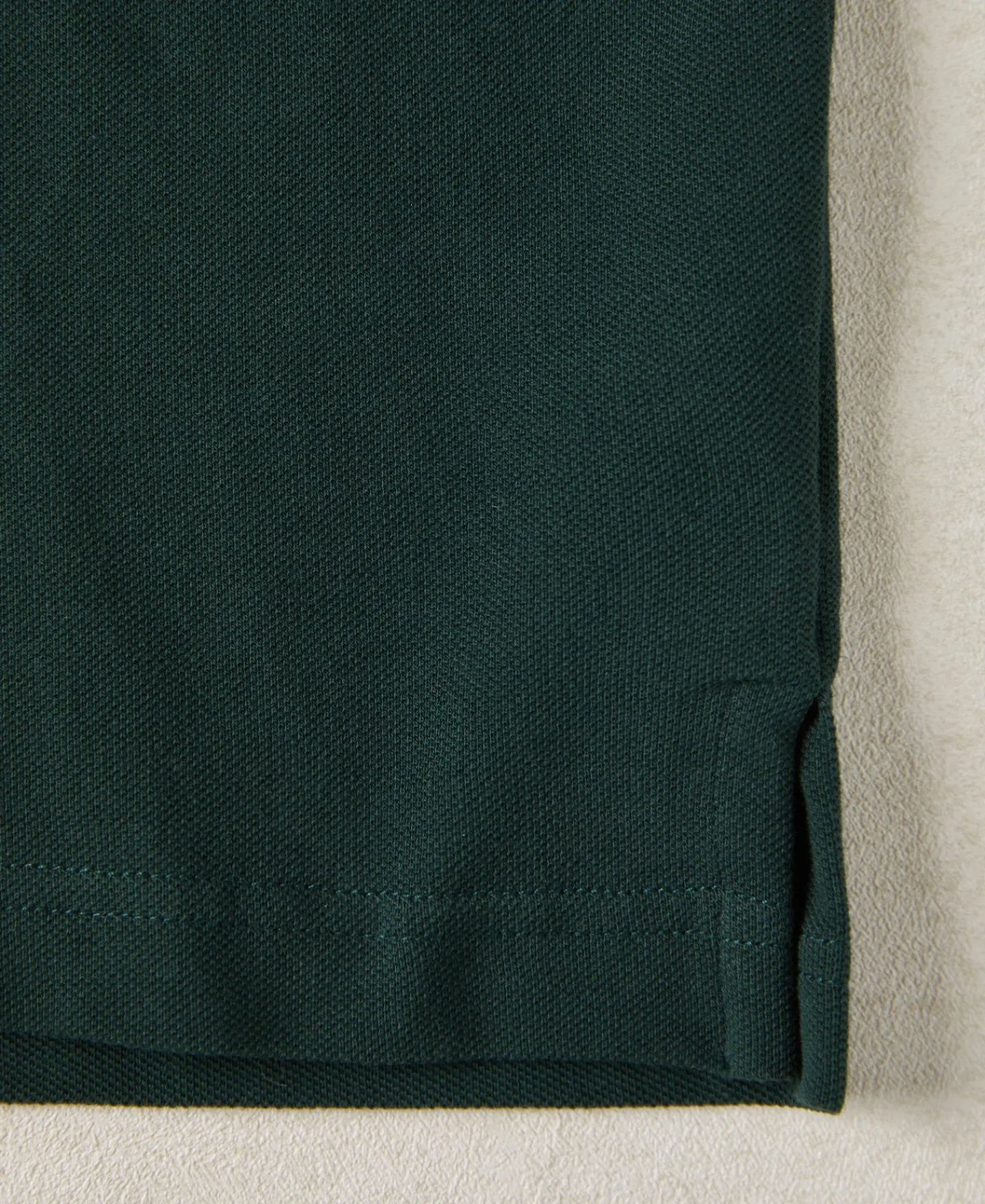 Best Raglan Sleeve Cotton-Piqué Polo Shirt - Dark Green Polo Shirts | Short Sleeve T-Shirts