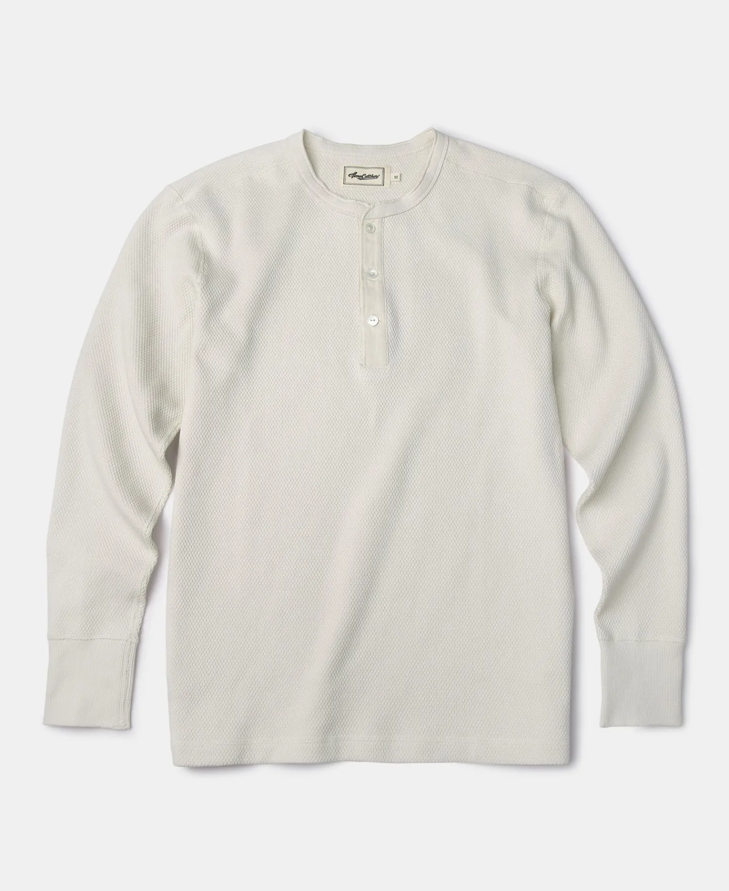 New Raschel Knit Thermal Henley Shirt Henleys | T-shirts