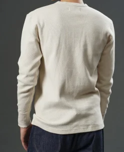 New Raschel Knit Thermal Henley Shirt Henleys | T-shirts