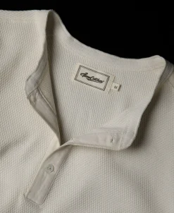 New Raschel Knit Thermal Henley Shirt Henleys | T-shirts