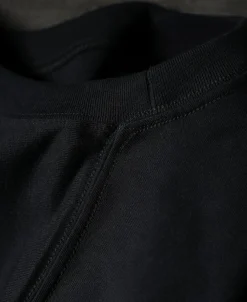 Online Regular Fit 9.3 oz Jersey Crewneck Tubular T-Shirt - Black Short Sleeve T-Shirts | T-shirts