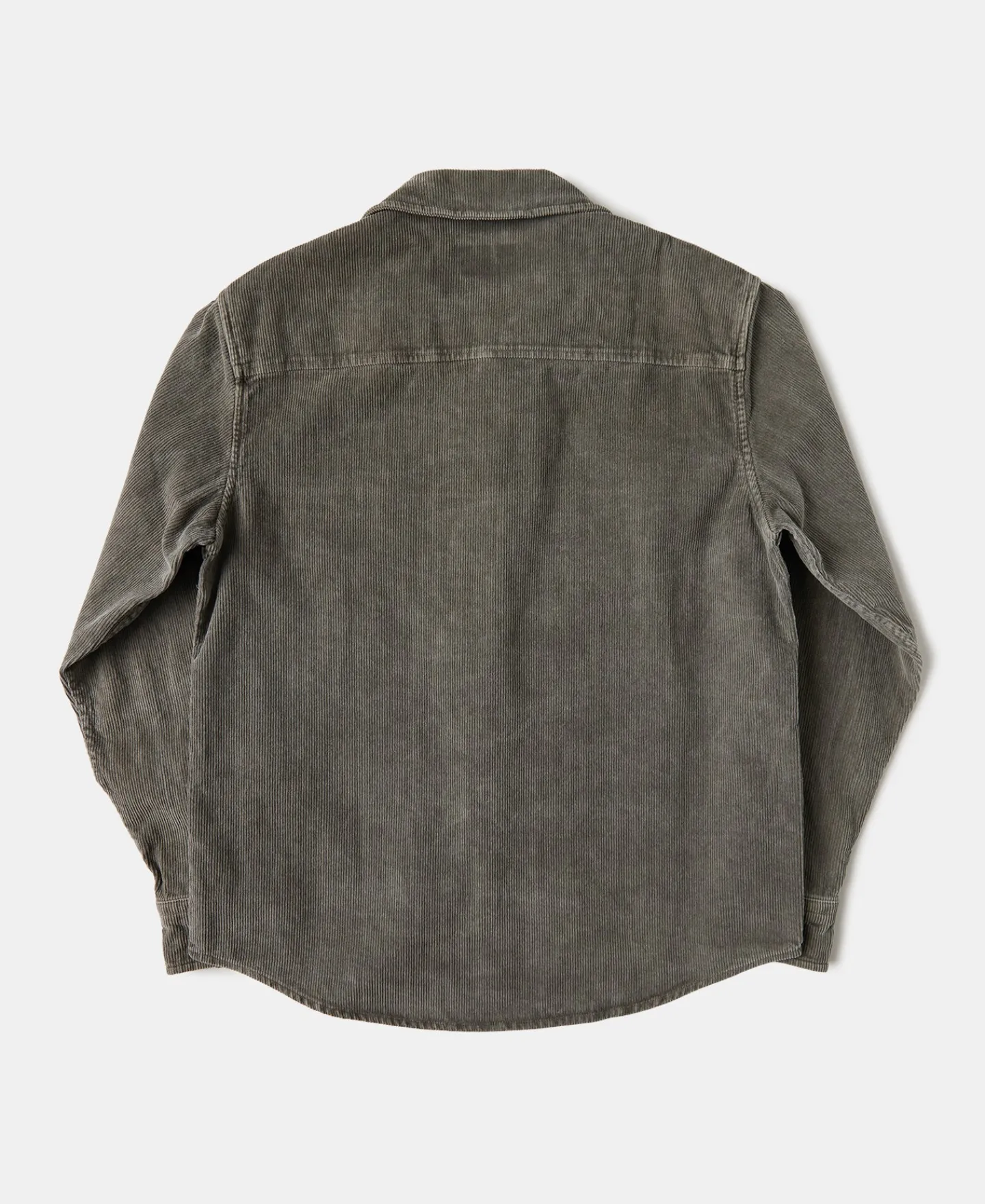 Online Regular Fit 11 Wale Corduroy Overshirt - Taupe Long Sleeve Shirts | Shirts