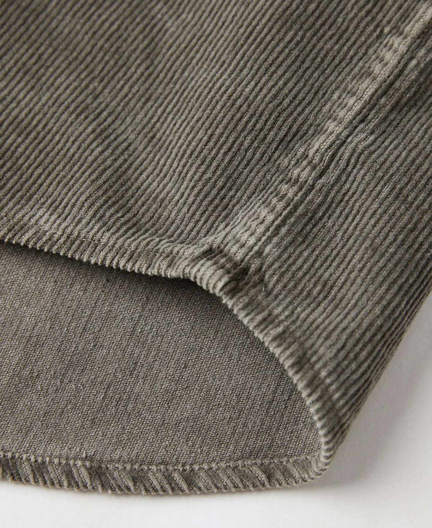 Online Regular Fit 11 Wale Corduroy Overshirt - Taupe Long Sleeve Shirts | Shirts