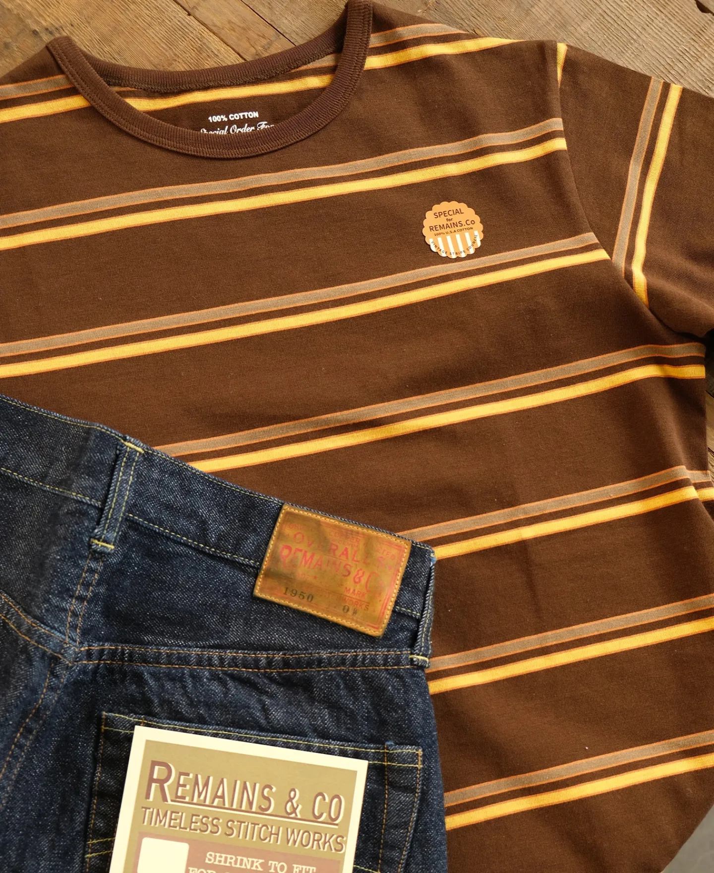 Outlet Regular Fit 1950s Crew Neck Striped T-Shirt Short Sleeve T-Shirts | T-shirts