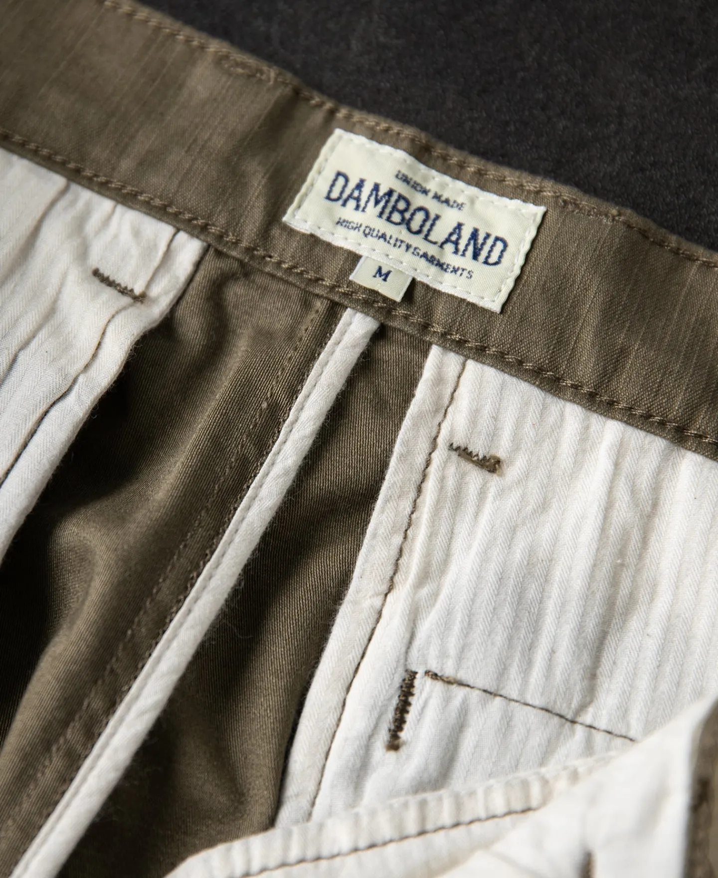 Best Relaxed Fit Two Tuck Satin Trousers Pants&trousers