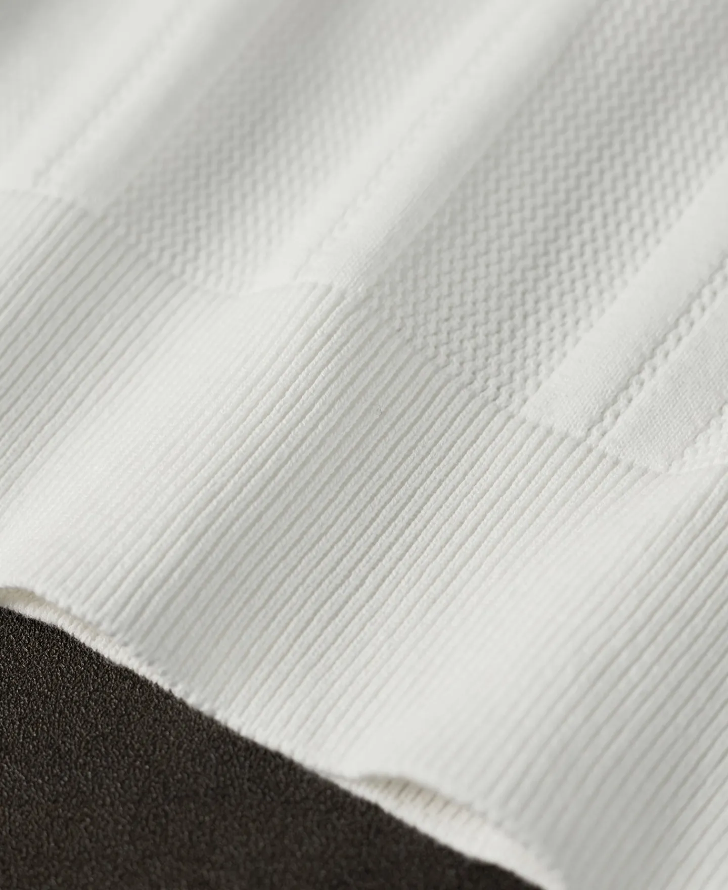 Hot Retro Knitted Jacquard Polo Shirt - White Polo Shirts | T-shirts