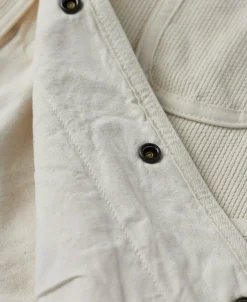 Clearance Round Neck Sashiko Jacquard Work Vest Waistcoats