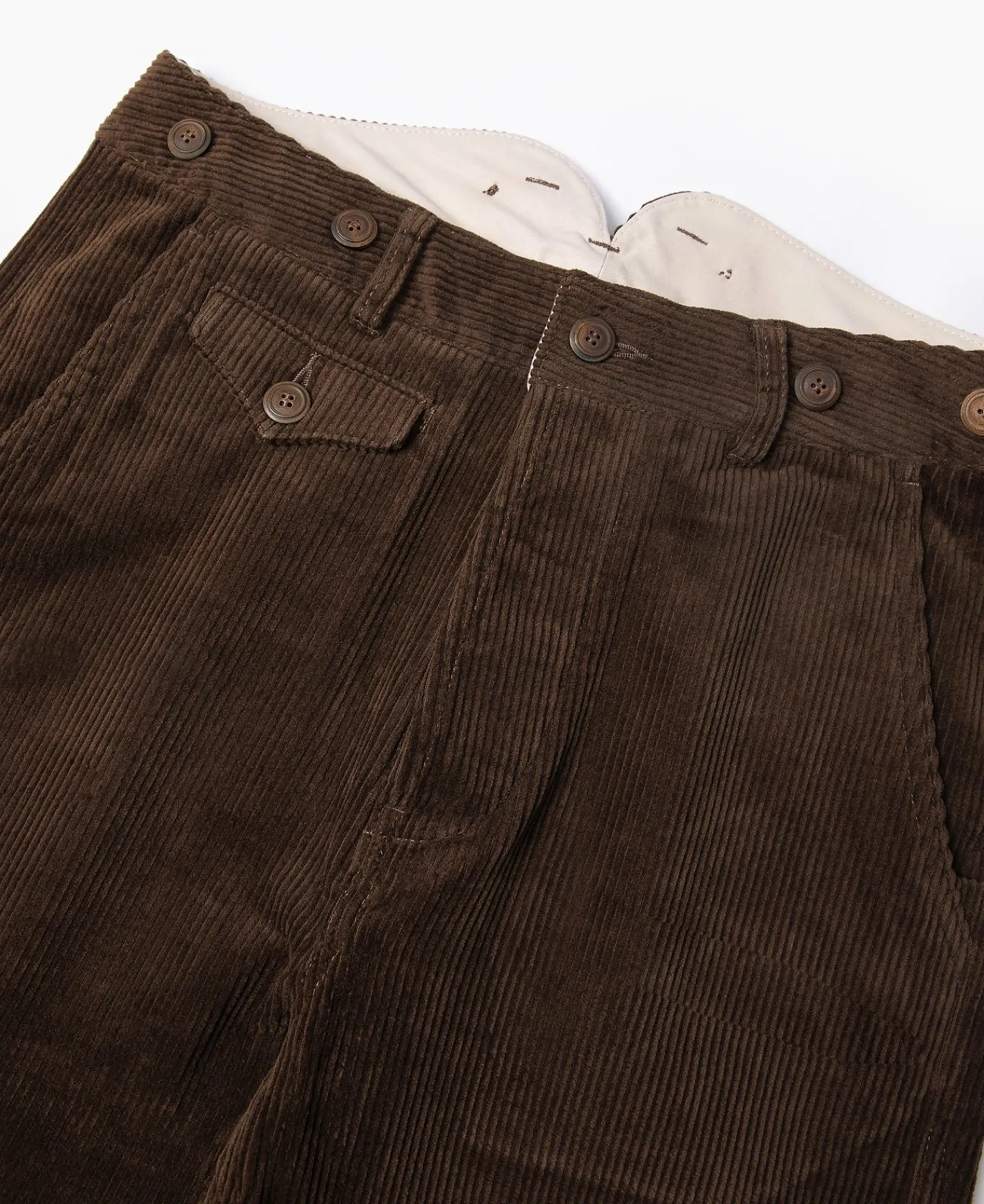 Outlet 1920s 12 oz Corduroy Farmer Work Trousers Pants&trousers