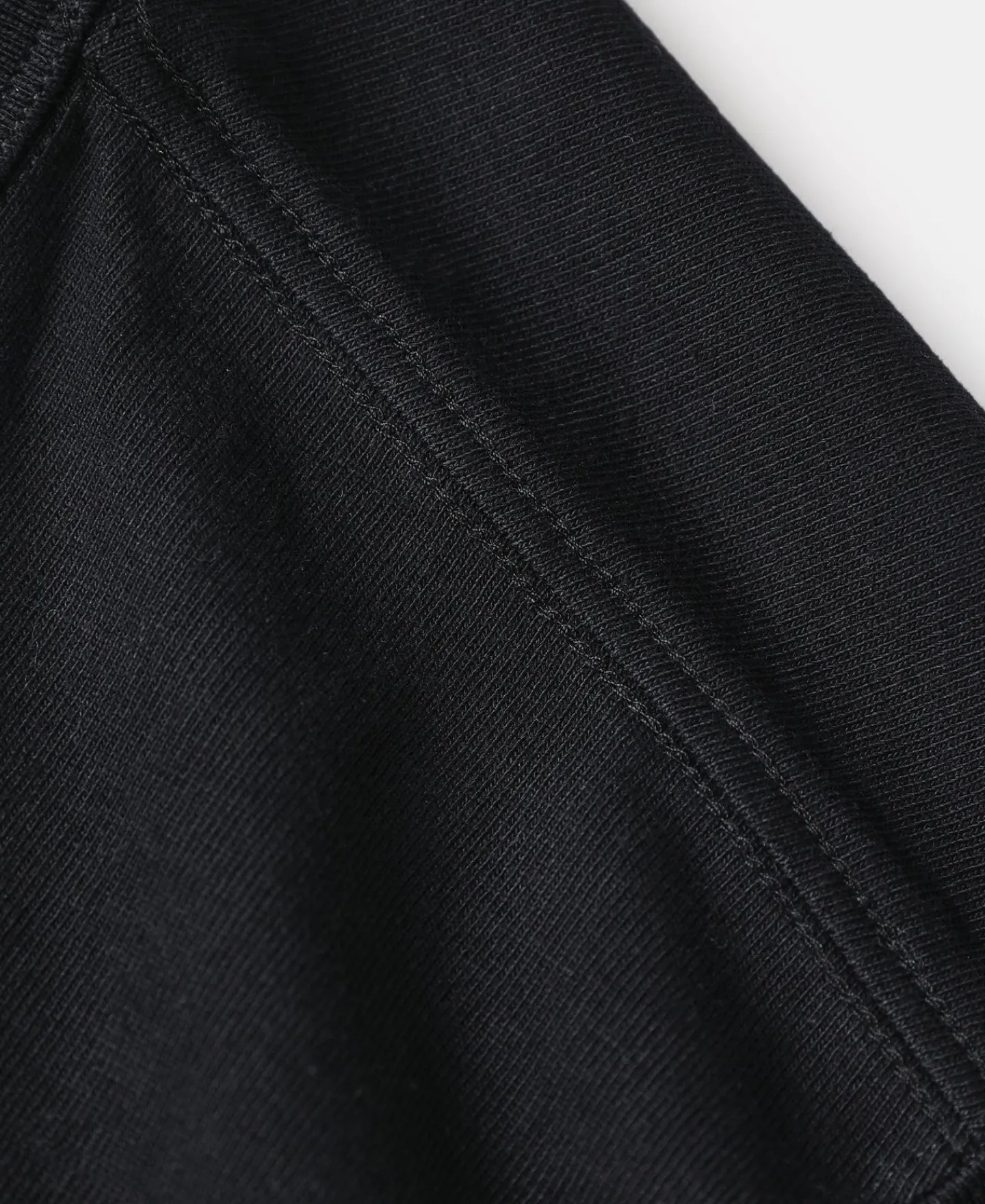 New 1930s 10.5 oz Cotton Loopwheel Tubular Henley Shirt - Black Henleys | Long Sleeve T-Shirts