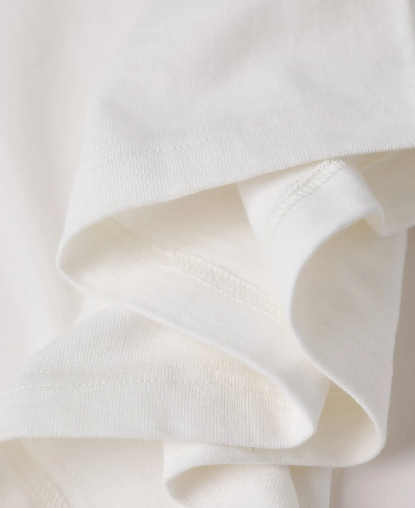 New 1930s 10.5 oz Cotton Loopwheel Tubular Henley Shirt - White Henleys | Long Sleeve T-Shirts