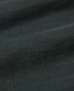 Clearance 1900s 9.8 oz Slub Cotton Henley T-Shirt - Vintage Black Henleys | Short Sleeve T-Shirts