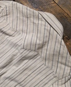 Hot 1950s 8 oz Striped Corduroy Western Shirt Long Sleeve Shirts | Shirts