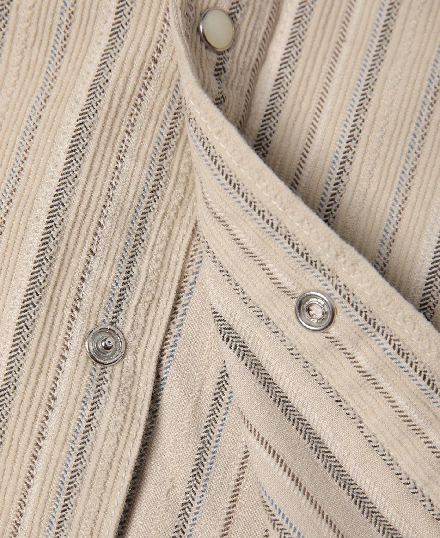 Hot 1950s 8 oz Striped Corduroy Western Shirt Long Sleeve Shirts | Shirts