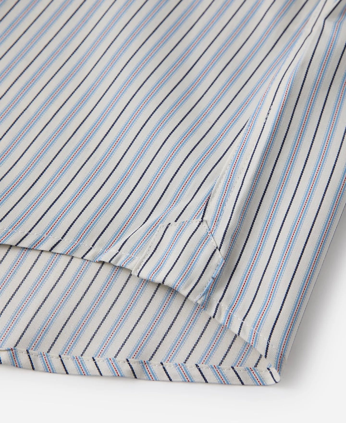 Outlet 1930s 5 oz Yarn-Dyed Striped Dress Shirt Long Sleeve Shirts | Shirts