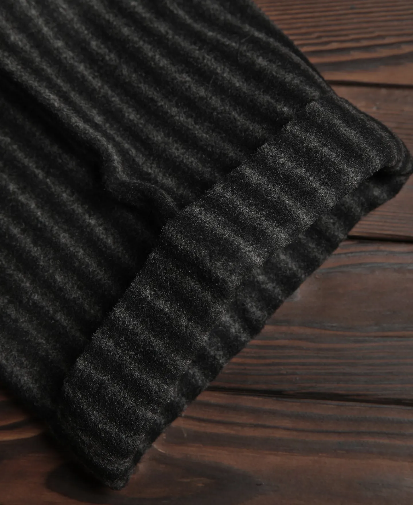 Discount 1920s Black & Gray Stripe Tweed Trousers Pants&trousers