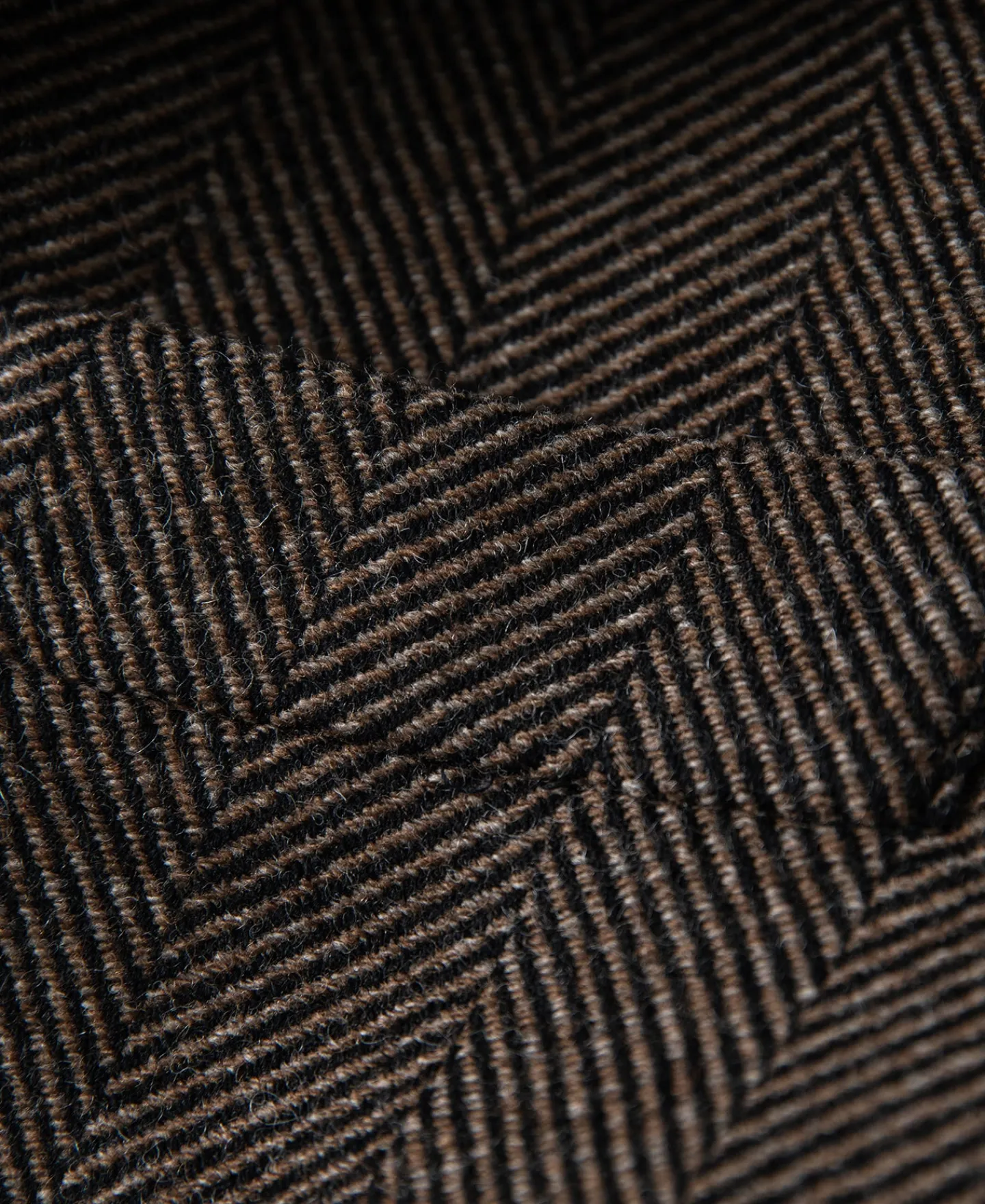 Sale 1920s Brown Herringbone Tweed Balmacaan Coat Jackets&coats