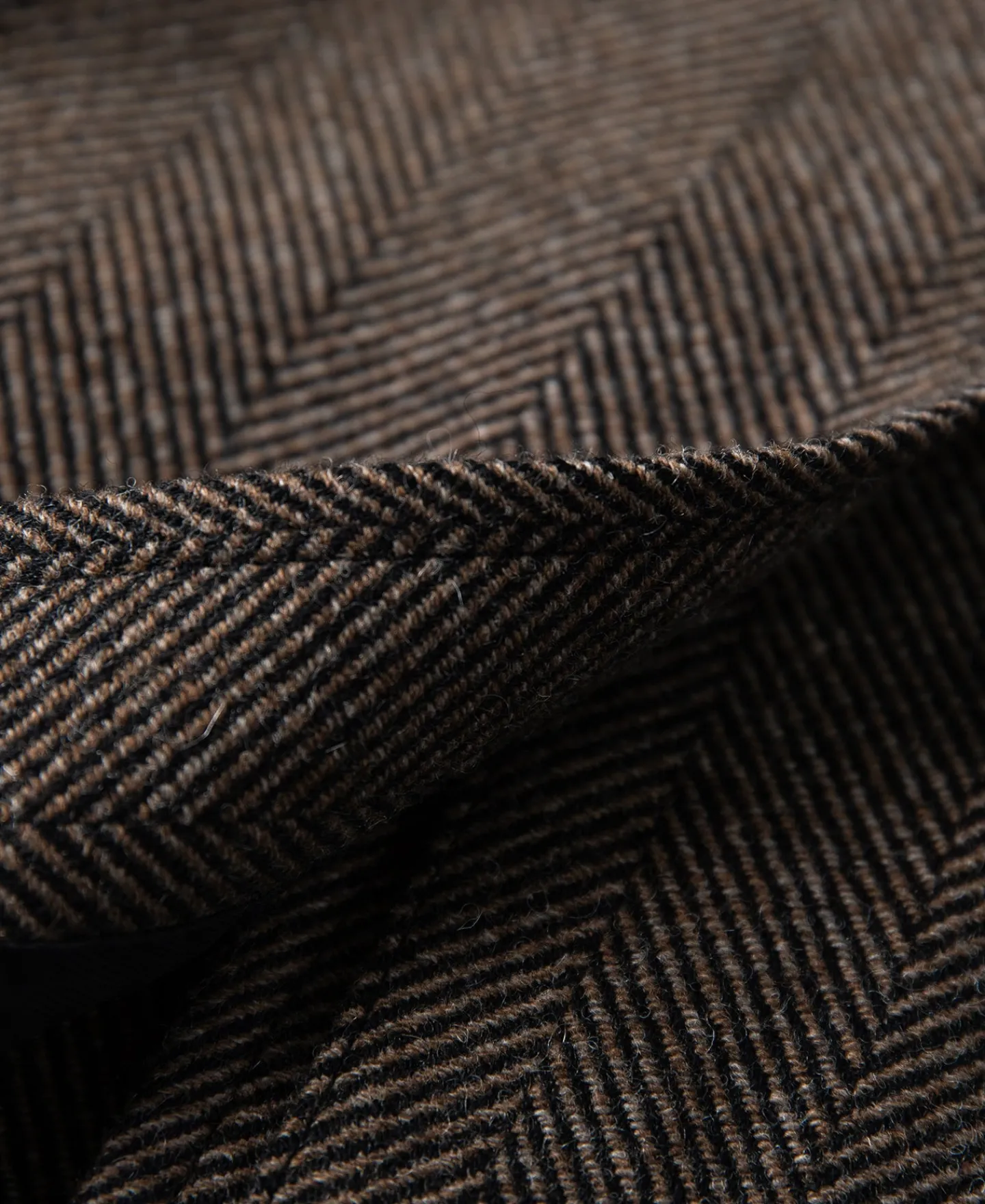 Sale 1920s Brown Herringbone Tweed Balmacaan Coat Jackets&coats