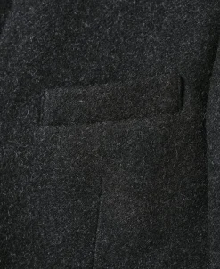 Discount 1930s Charcoal Gray Tweed Suit Jacket Jackets&coats