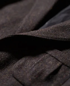New 1930s Chocolate Brown Tweed Safari Jacket Jackets&coats