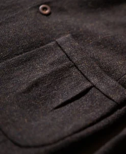 New 1930s Chocolate Brown Tweed Safari Jacket Jackets&coats
