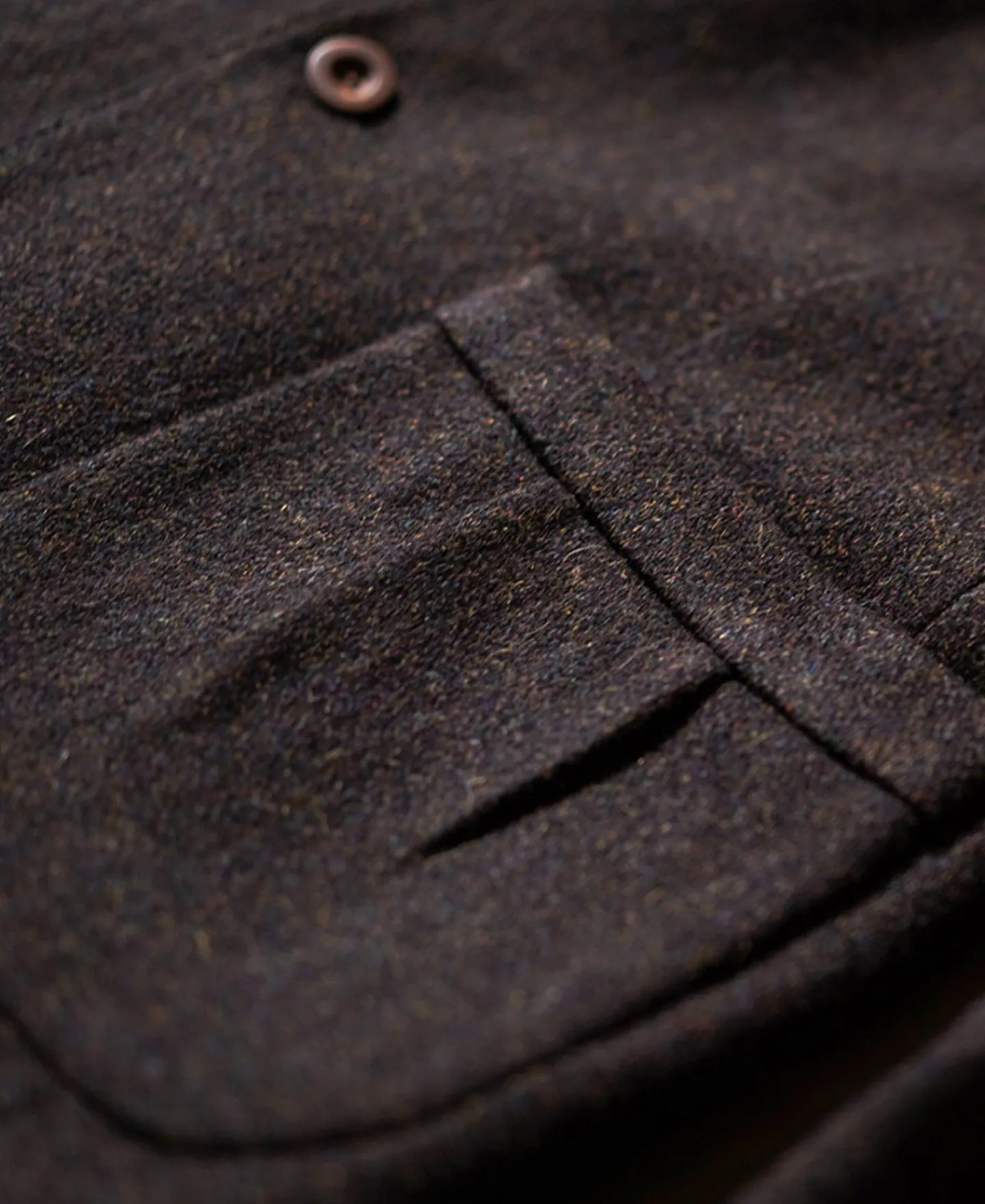 New 1930s Chocolate Brown Tweed Safari Jacket Jackets&coats