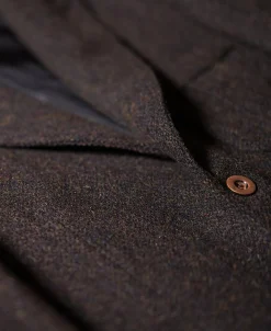 New 1930s Chocolate Brown Tweed Safari Jacket Jackets&coats