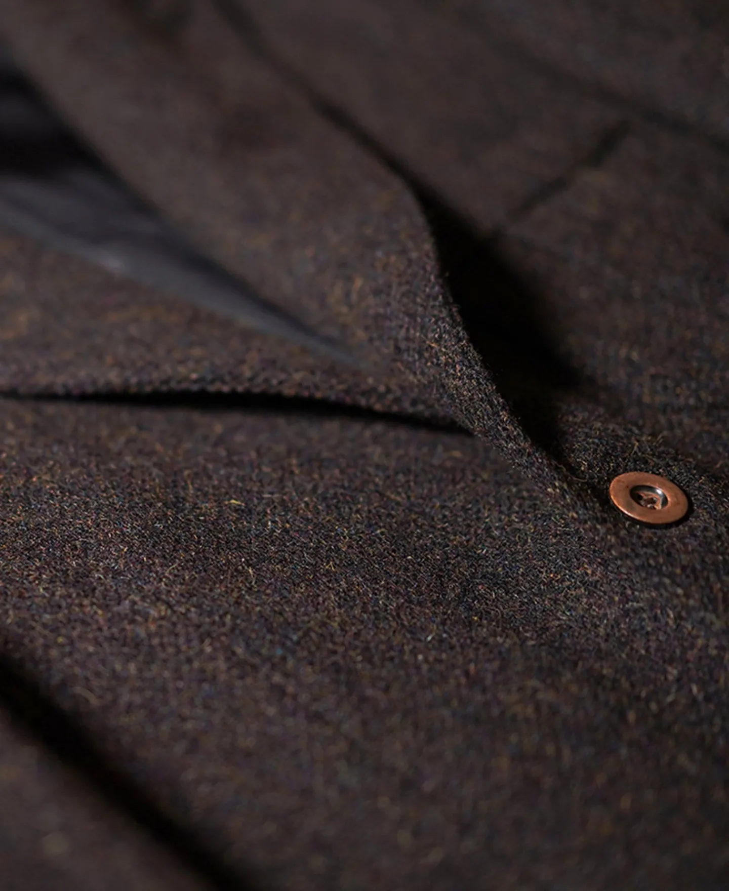 New 1930s Chocolate Brown Tweed Safari Jacket Jackets&coats