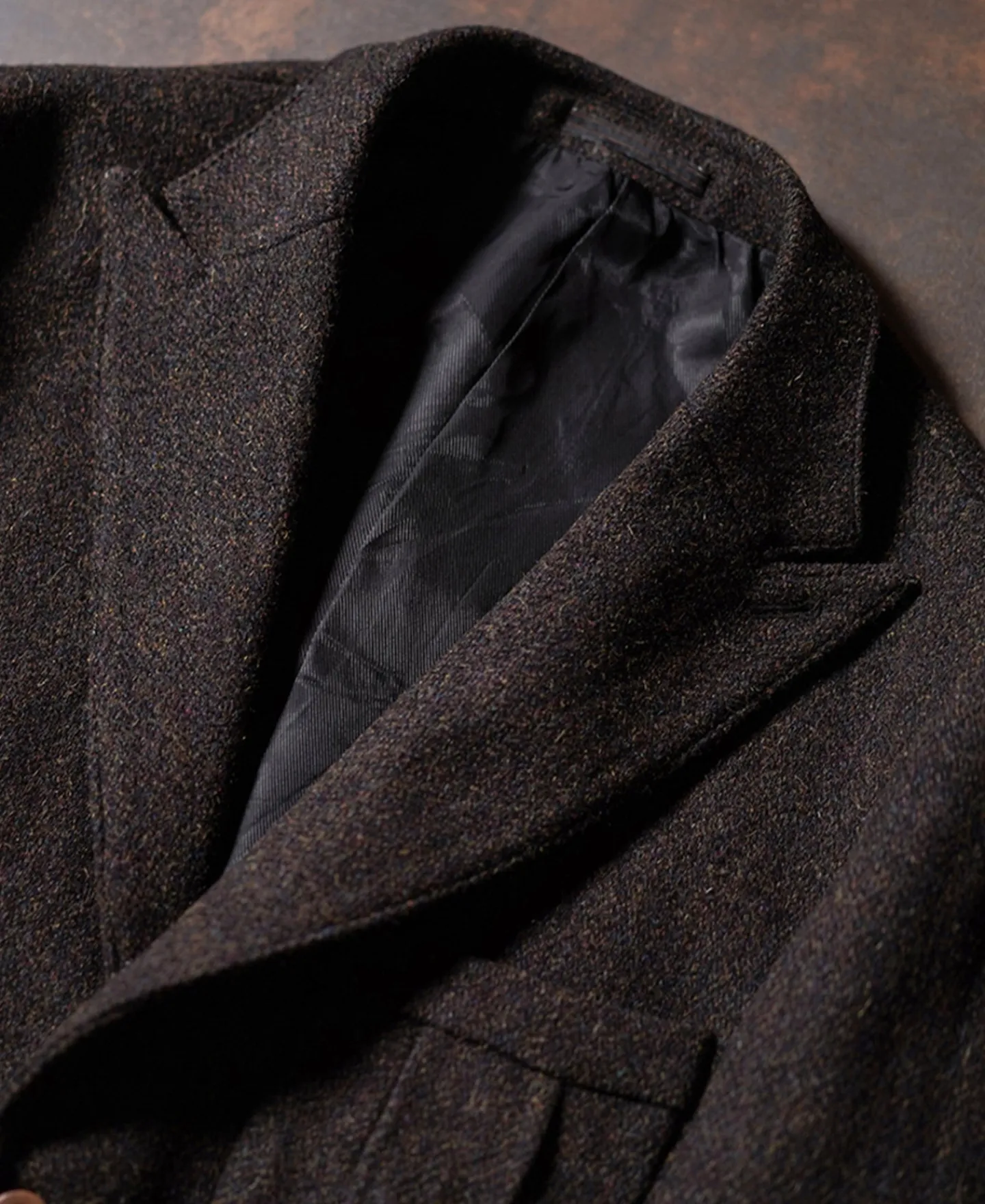 New 1930s Chocolate Brown Tweed Safari Jacket Jackets&coats