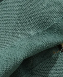 Fashion 1950s Contrast Stripe Long Sleeve Polo Shirt Polo Shirts | Long Sleeve T-Shirts