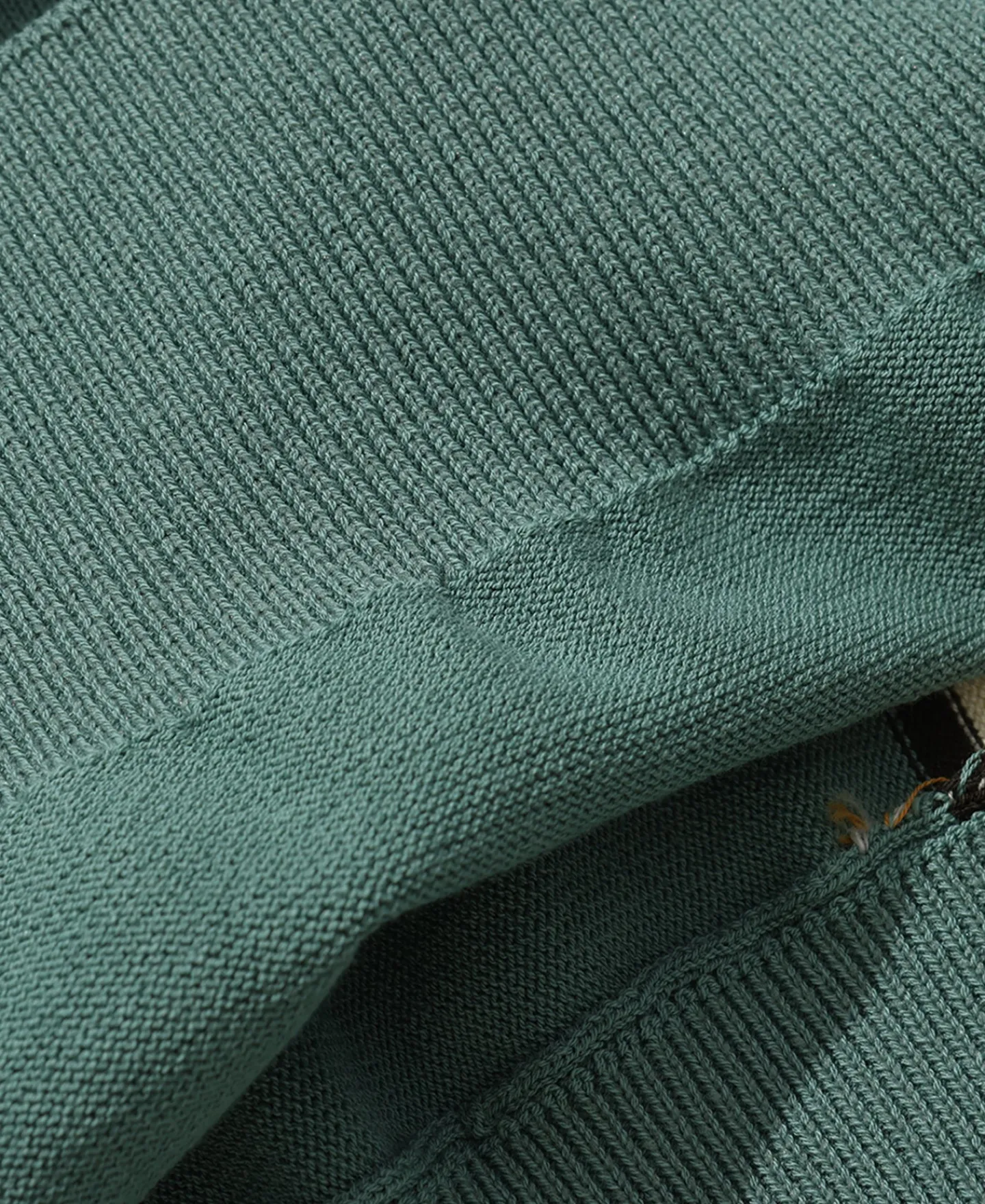 Fashion 1950s Contrast Stripe Long Sleeve Polo Shirt Polo Shirts | Long Sleeve T-Shirts
