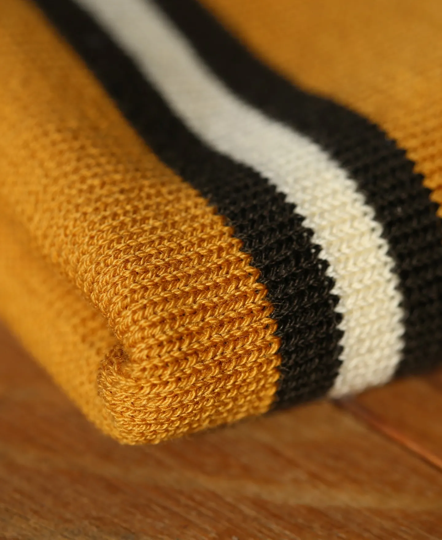 Fashion 1950s Contrast Stripe Polo Shirt Polo Shirts | Short Sleeve T-Shirts