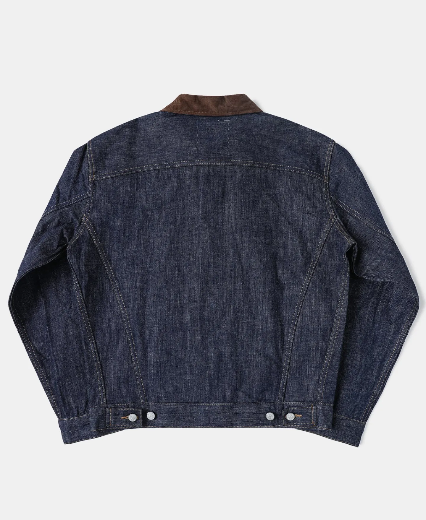 Discount 1940s Corduroy Collar Selvedge Denim Jacket Jackets&coats | Denim Jackets